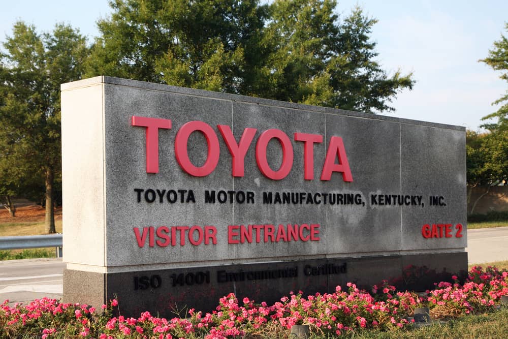 Visite de l'usine Toyota