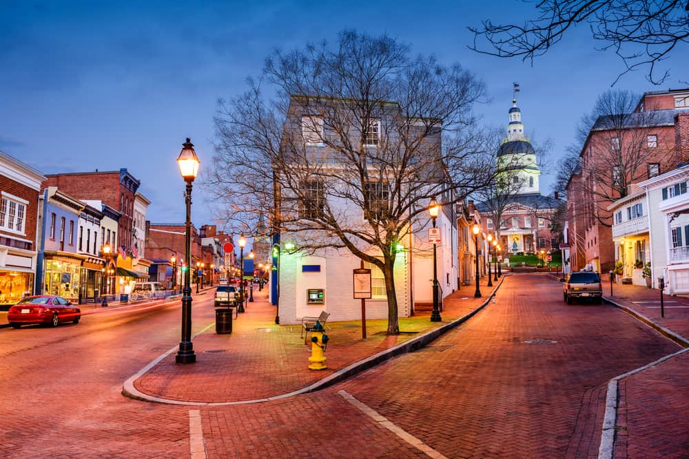Quartier historique de Colonial Annapolis