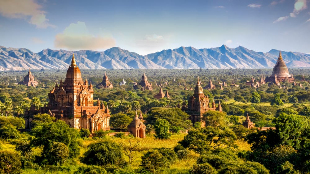 Bagan au Myanmar