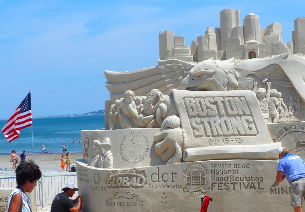 Festival international de sculpture sur sable de Revere Beach