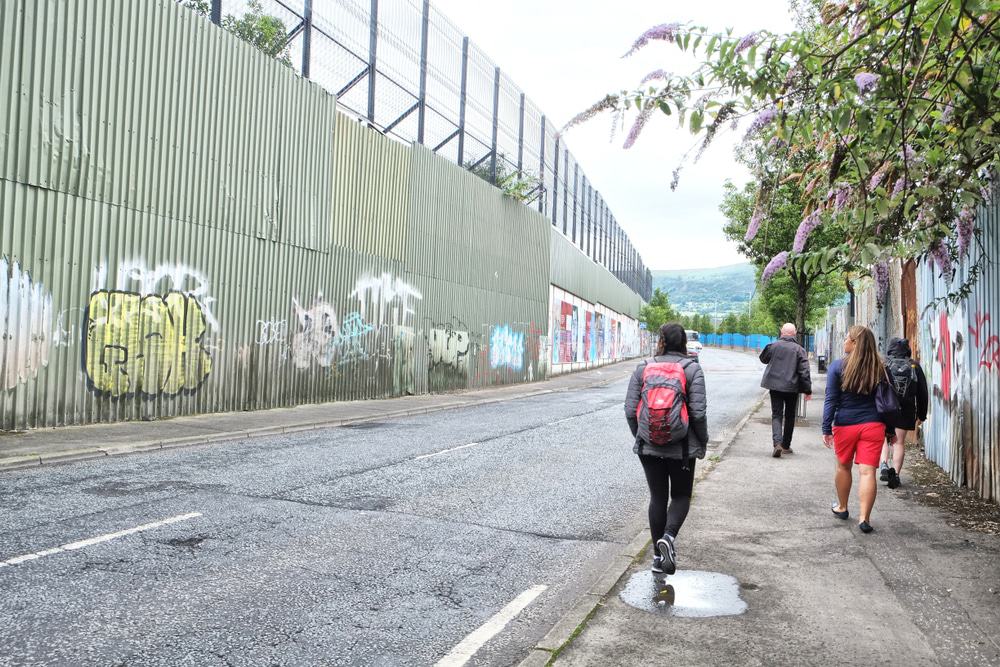 Murs de la ligne de paix, Belfast