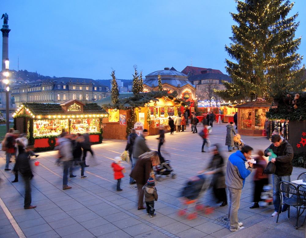   Marché de Noël à Stuttgart