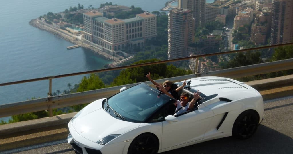 Expérience de conduite d'une Lamborghini à Nice