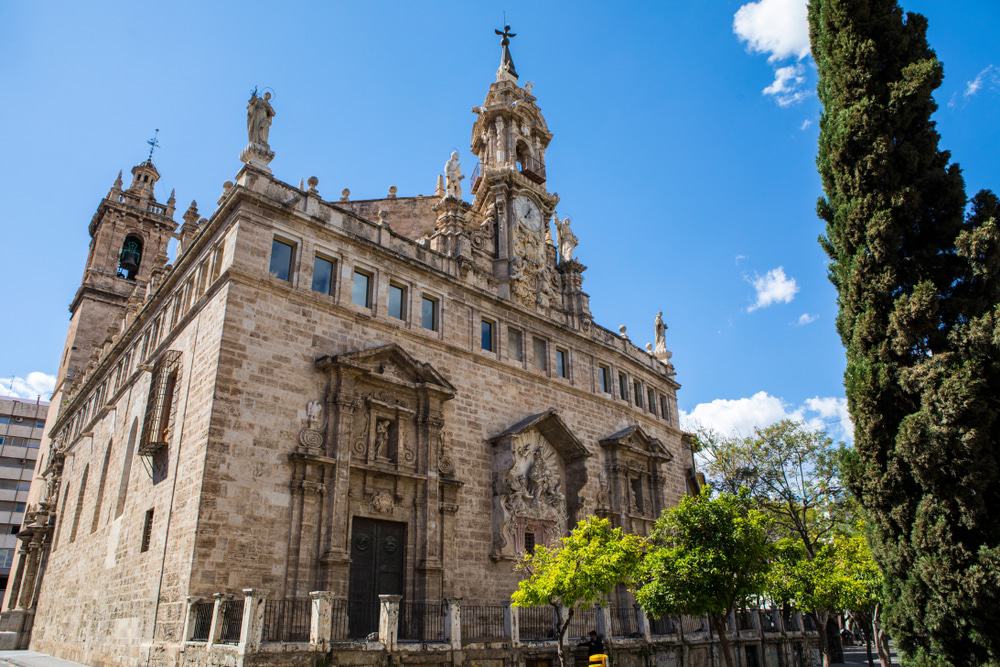 L'église Santos Juanes à Valence
