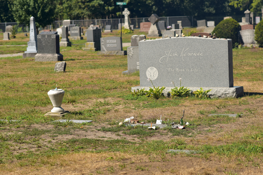 Tombe de Jack Kerouac à Lowell