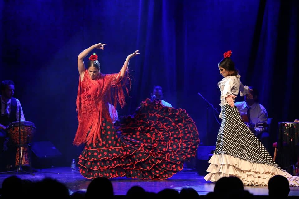 Spectacle de flamenco au théâtre de l'hôtel de ville