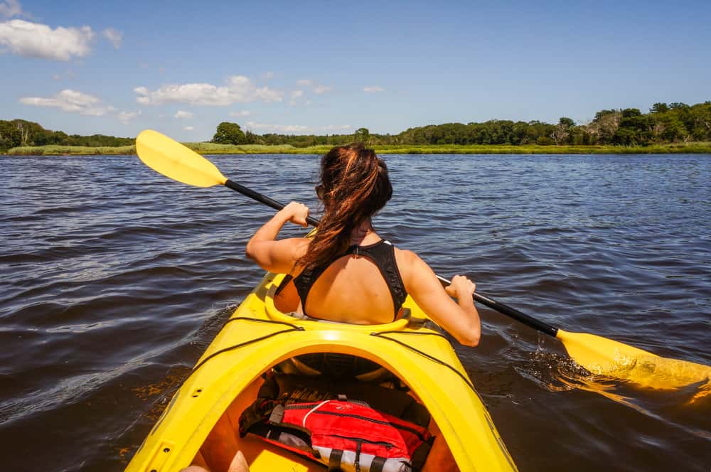 Kayak sur la rivière Westport
